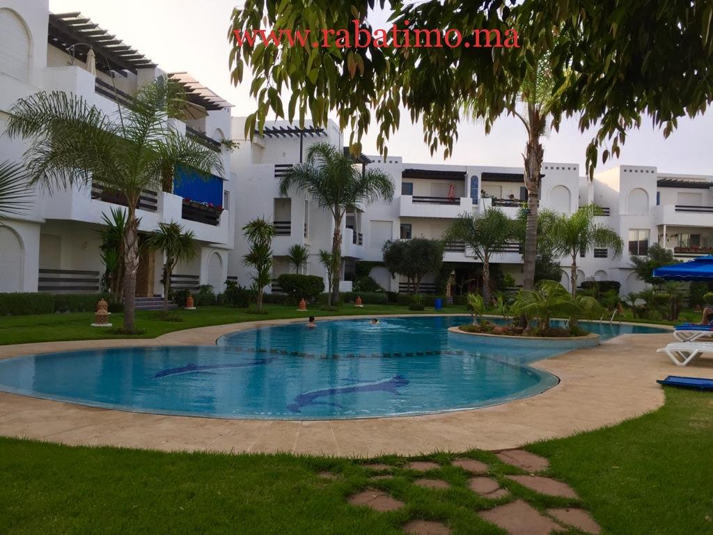 Vente appartement à Skhirat résidence avec piscine